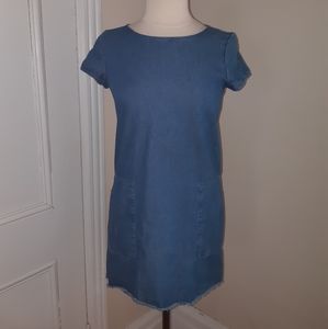 Trafaluc by zara denim makeas women mini dress siz